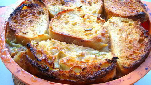 банановый пудинг