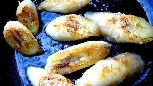 банановый пудинг