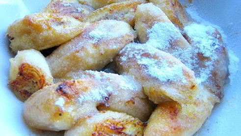 банановый пудинг