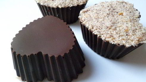 банановый сорбет в шоколаде