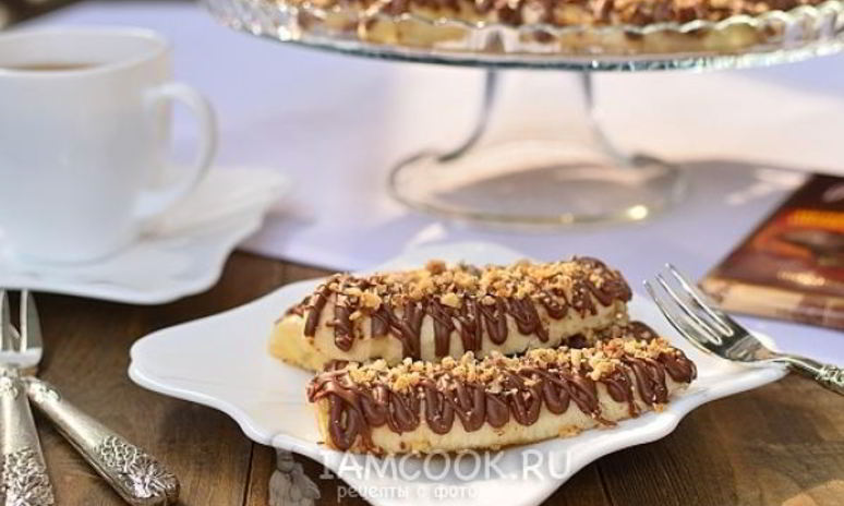 Рецепт бананов в шоколаде