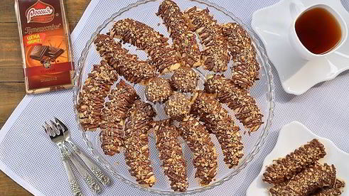 бананы в шоколаде