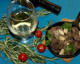 Баранина, томленная в десертном вине