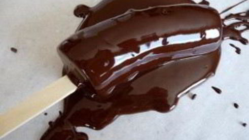 десерт бананы в шоколаде