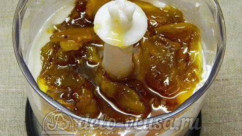 десерт из айвы с творогом