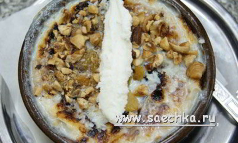 Рецепт десерта ома али