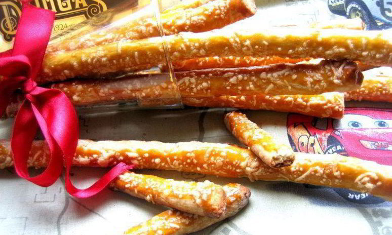 Рецепт десертных палочек с сыром джюгас