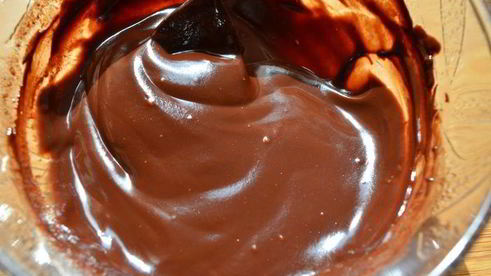 груши в шоколаде с миндалем ежики