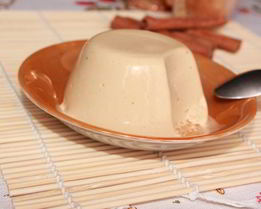 Карамельно-ванильная панна котта