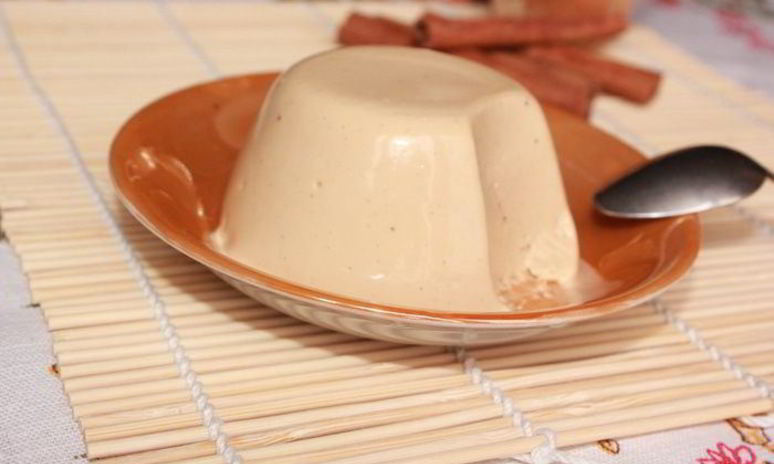 Рецепт карамельно-ванильной панна котта