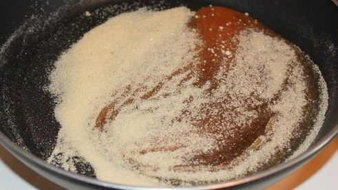 карамельно-ванильная панна котта