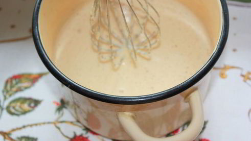 карамельно-ванильная панна котта