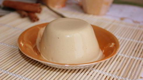 карамельно-ванильная панна котта