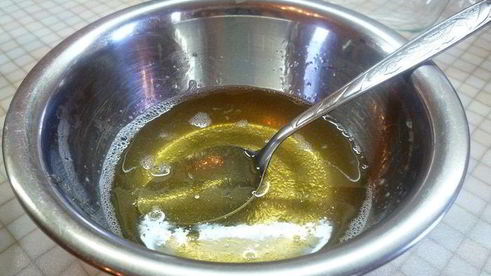 клубничные кубики с ванилью в йогуртовом желе