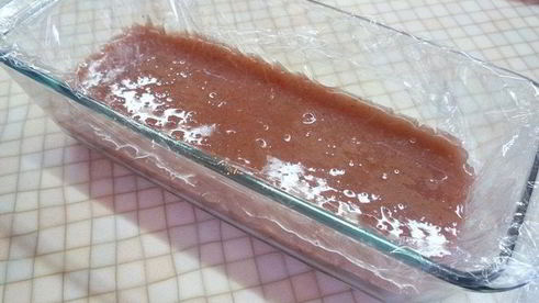 клубничные кубики с ванилью в йогуртовом желе