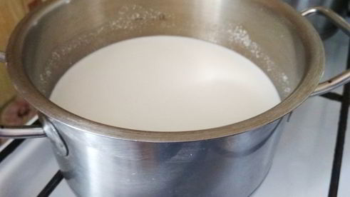 кокосовая панна-котта лайт с вишневым конфи