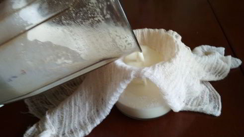 кокосовая панна-котта лайт с вишневым конфи