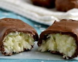 Домашние кокосовые конфеты Баунти