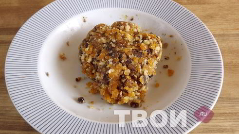 домашние конфеты из сухофруктов