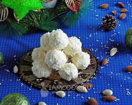 Кокосовые конфеты Снежки