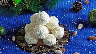 Кокосовые конфеты Снежки