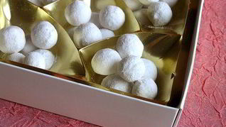 Конфетки Клюква в снегу