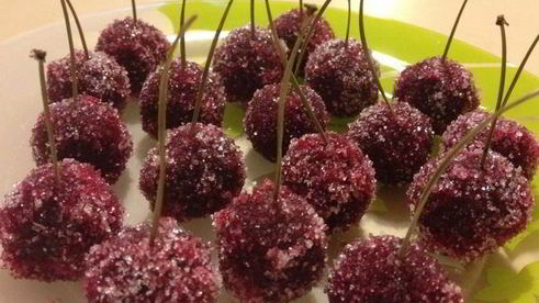 конфетки вишенки