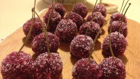 конфетки вишенки