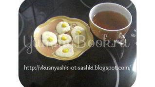 Конфеты Глазунья к чаю