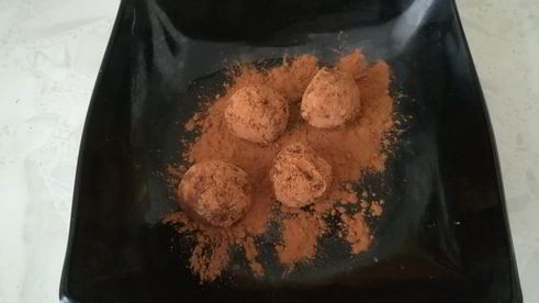 конфеты из банана, грецкого ореха и кураги