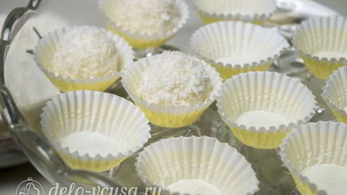 конфеты из кокосовой стружки и сгущенки