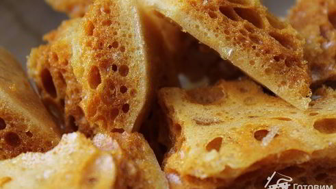 конфеты пористая карамель