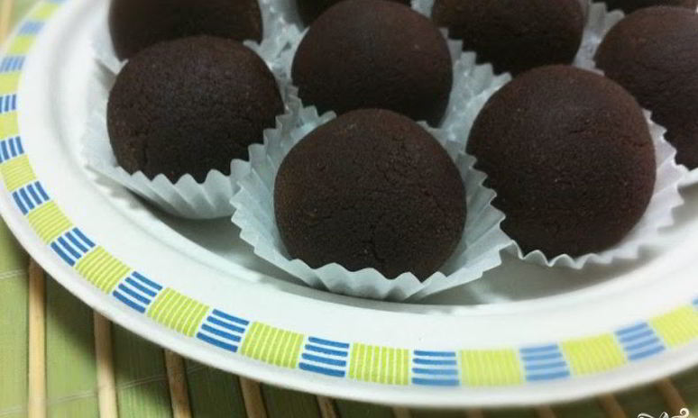 Рецепт конфет с марципаном