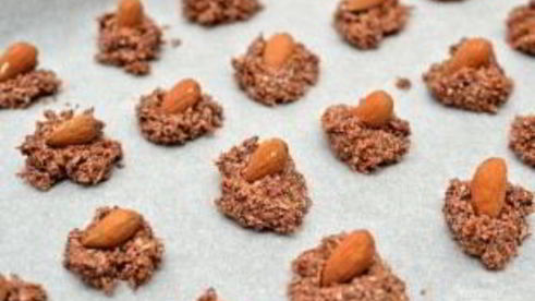 конфеты с миндалем