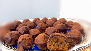 Конфеты с сухофруктами и орехами