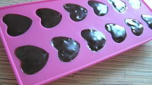 конфеты шоколадное сердце