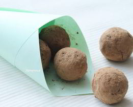 Конфеты Трюфель с бобами тонка