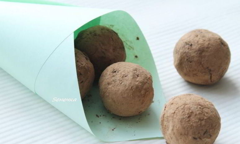 Рецепт конфет трюфель с бобами тонка