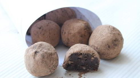 конфеты трюфель с бобами тонка