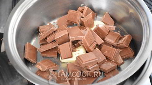 мягкие шоколадные конфеты с фисташками