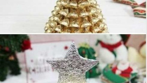 новогодняя елка из конфет