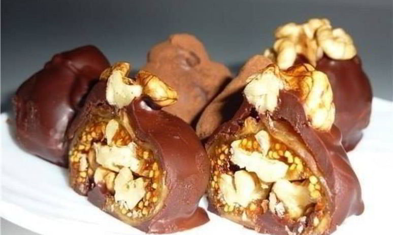 Рецепт полезных и вкусные конфеты