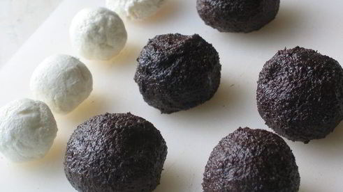 творожные конфеты колобки