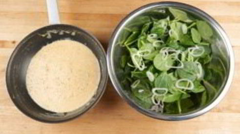 баранина с горчичным кремом