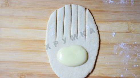 дрожжевые булочки с заварным кремом