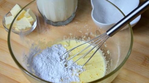 дрожжевые булочки с заварным кремом