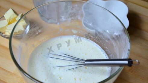 дрожжевые булочки с заварным кремом