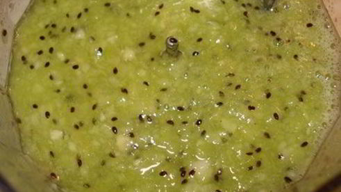 йогуртовый террин с лимонным кремом, клубникой и киви