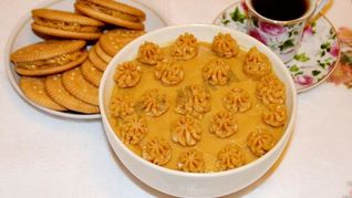 Карамельный крем для торта