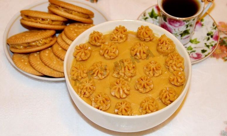 Рецепт карамельного крема для торта